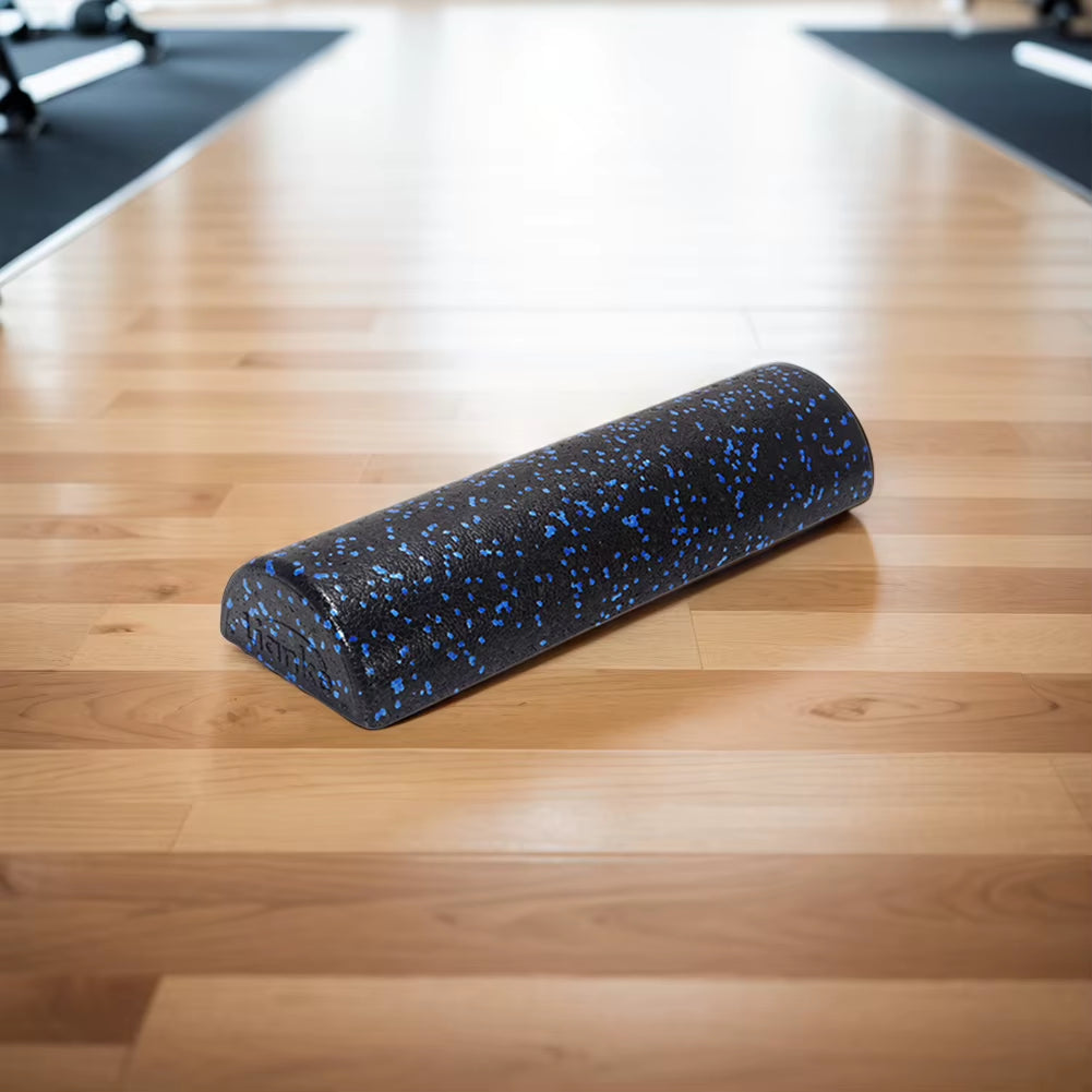 Half round Yoga Column Roller Tool Muscle Relaxation Fitness Muscle Foam Roller Gymnastic Massager Roller for Home Gym Exercise