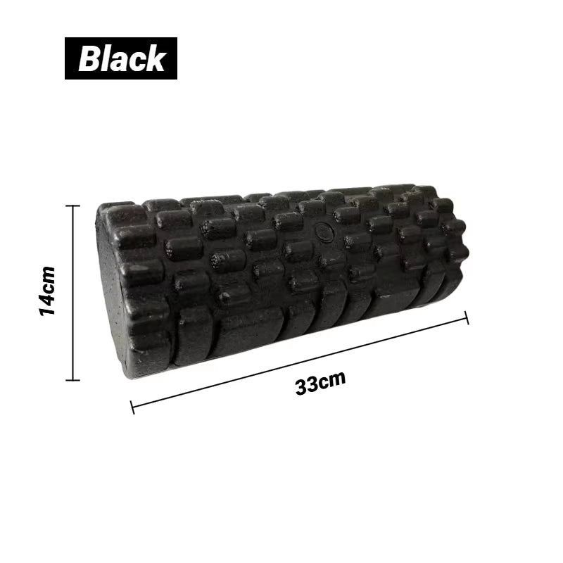 High-Density Solid Core for Muscle Recovery/Massage, Durable Fitness Tool 33Cm Foam Roller Yoga Massage